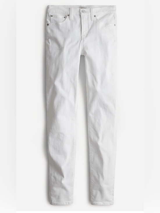 J. Crew Denim - *NWT* J Crew 9" mid-rise toothpick jean in white Size 30